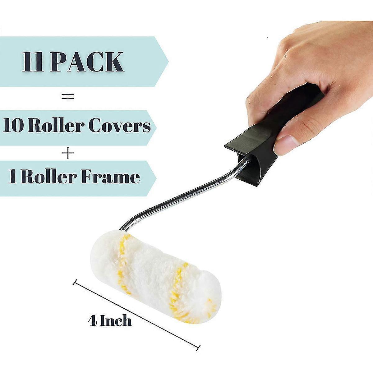 Paint Rollers Set 4 Inch Paint Roller Paint Rollers For Painting