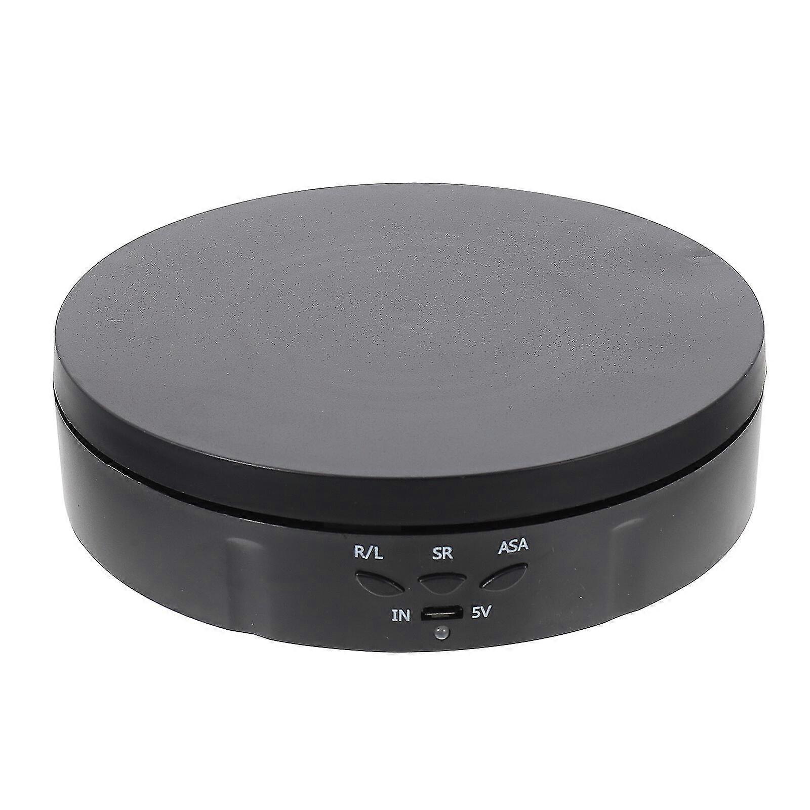 1set Electric Rotating Turntable Display Plate Revolving Stand Display Rack