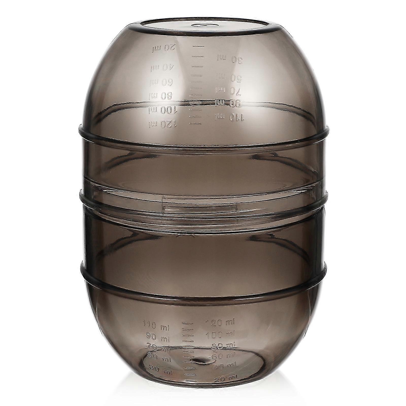 Hårfärgsmugg Hårkräm Toning Shaker Mixermugg med måttskala