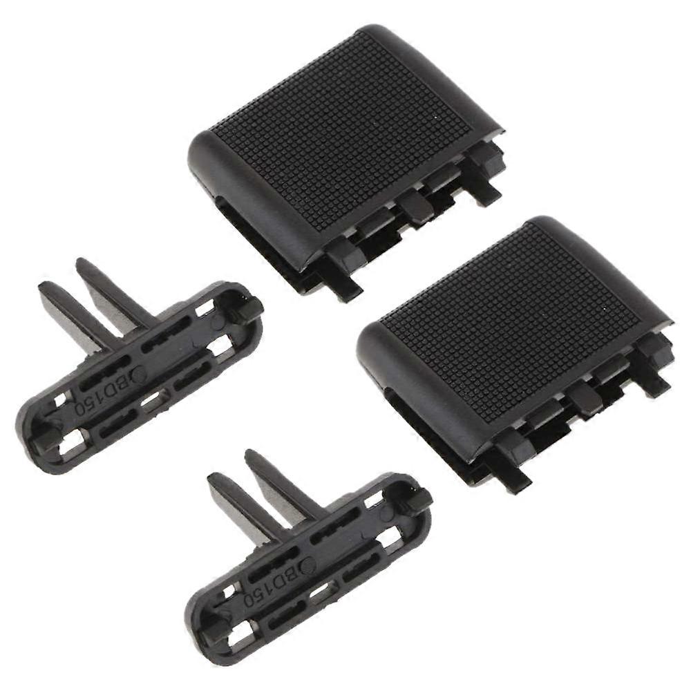 2Pcs Car Center Dash A/C Air Vent Outlet Tab Clip Repair Kit for Prado LC150 2010-2017
