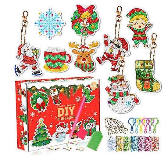 Χριστουγεννιάτικο Advent Ημερολόγιο μπρελόκ Αντίστροφη μέτρηση Θεματικό DIY Κοσμήματα Charm