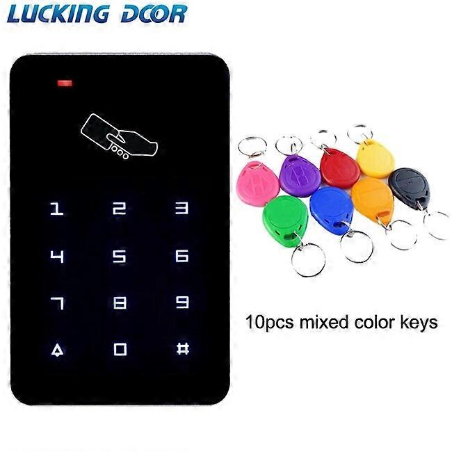 Standalone Access Controller 125Khz Access Control Keypad digital panel Touch Screen Backlight Card Reader Door Lock System