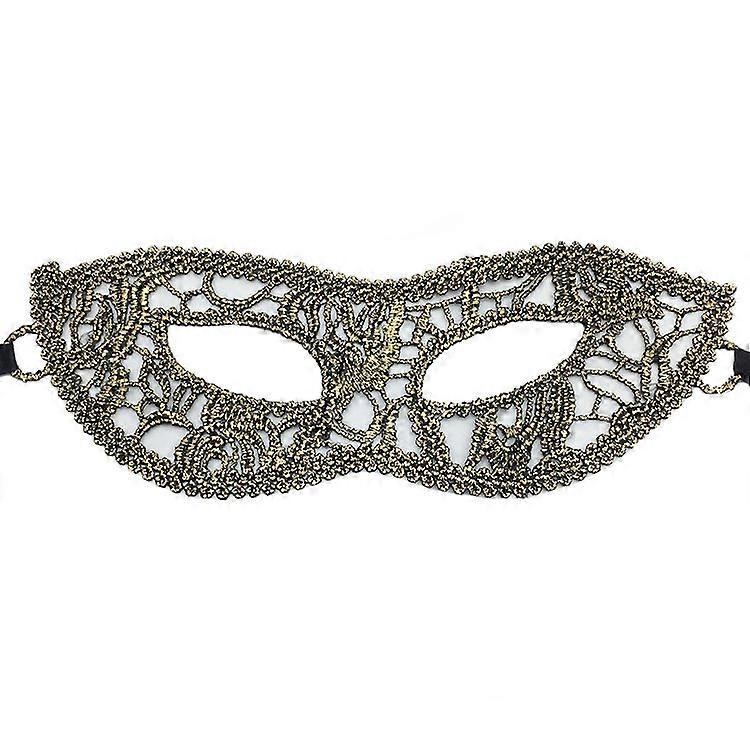 Halloween Golden Lace Mask