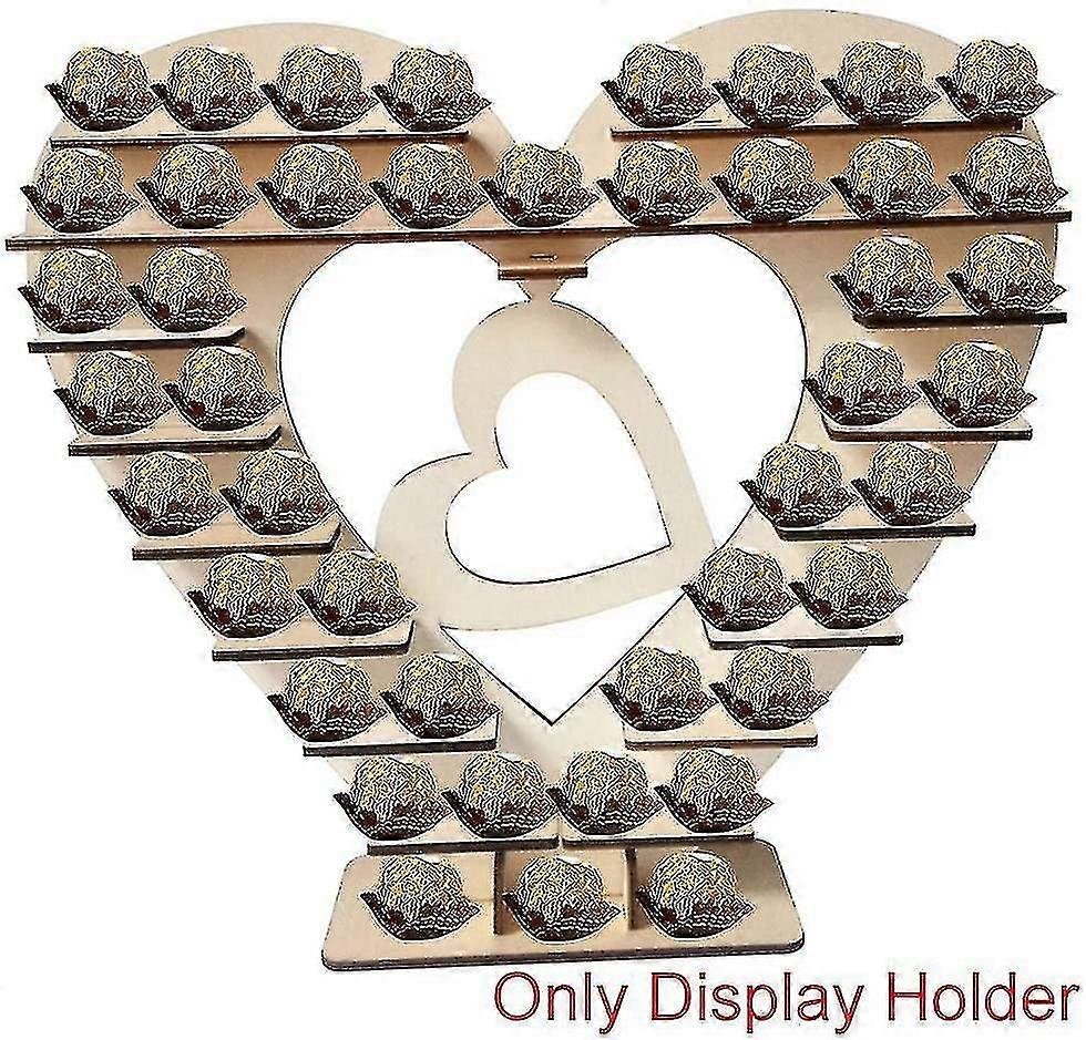 Decoration Stand Compatible With Chocolate, Heart Shape, Compatible With Sweets, Chocolate