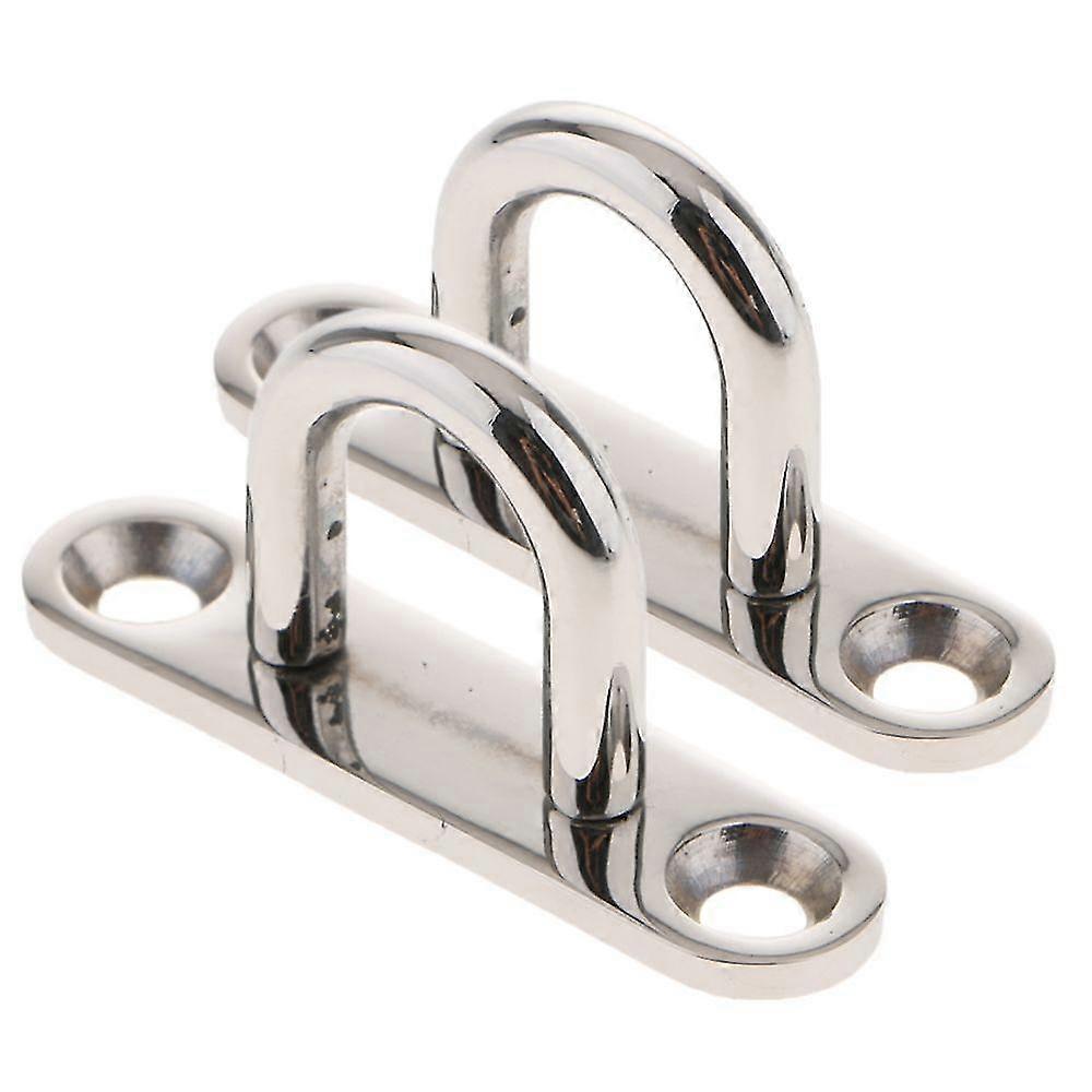 Stainless Steel Eye Plate Hook