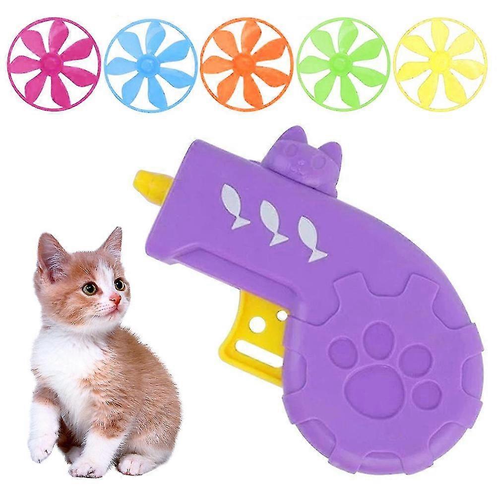 Cat Toy Set - Flying Saucer And Cat Tracks Combo