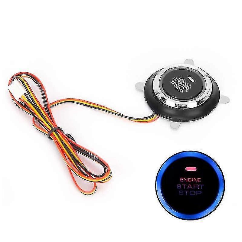 Ignition Starter Button 12v Engine Start Stop Push Button Universal Keyless Entry Ignition Starter Switch For Car