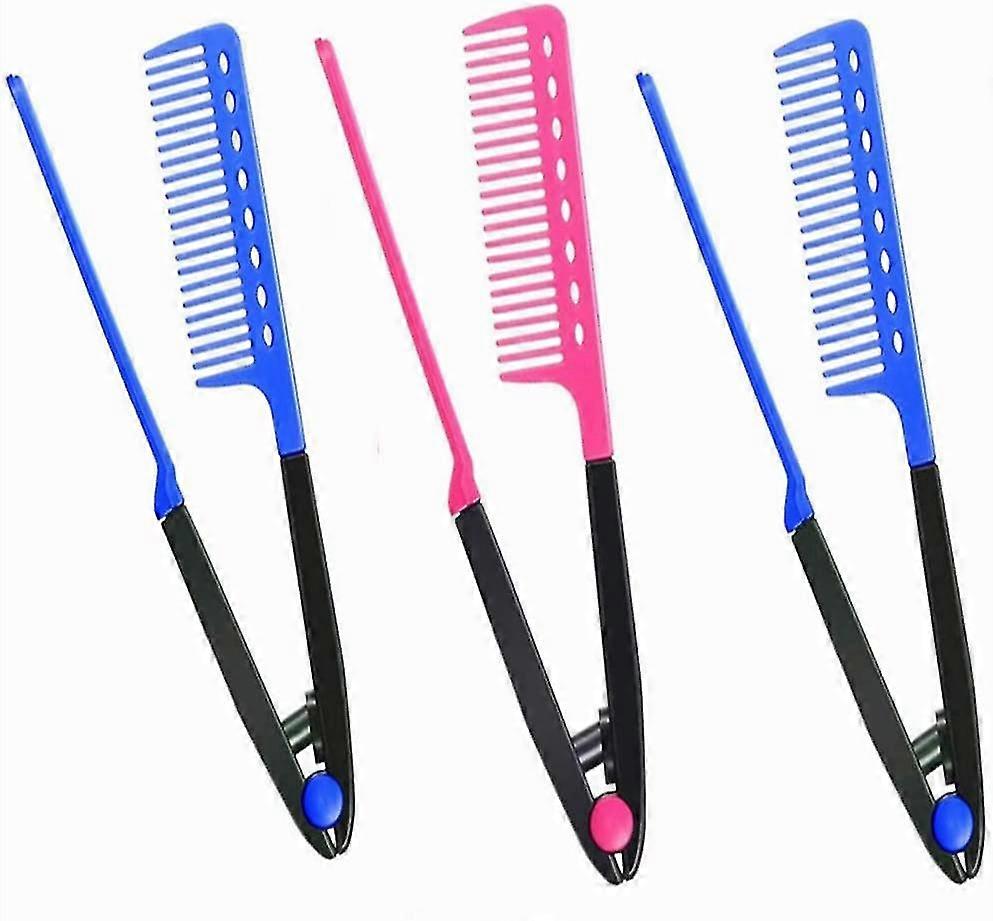 Straightening Combs Professional V Shaped