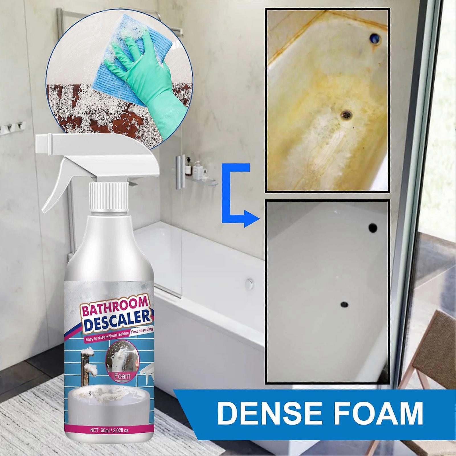 60ml Bathroom Cleaner Powerful Strong Decontamination Mild Formula Kitchen Bubble Cleaning Agent for Home KAESI