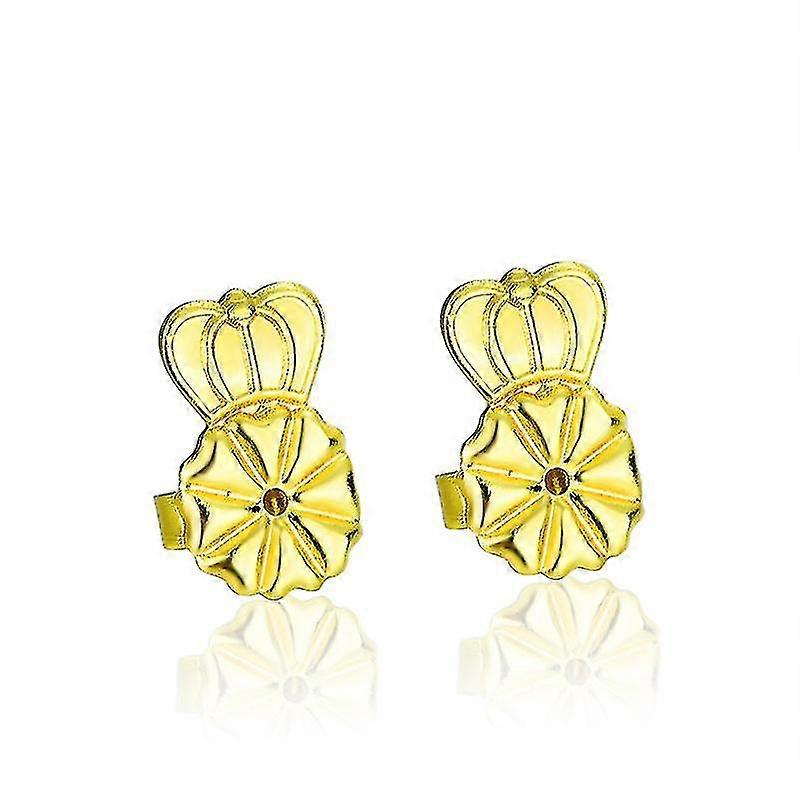 2 Pairs Earring Lifters,hypoallergenic Earring Backs For Droopy Ears