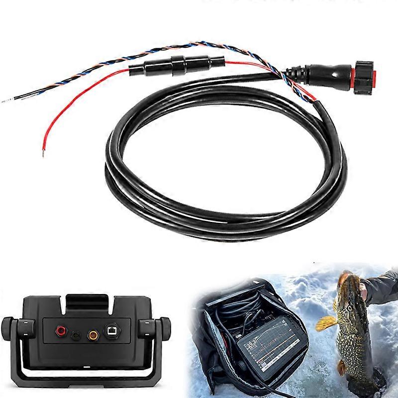 010-12445-00 Power/Data Cable Threaded 4-Pin Compatible with Some Devices of Garmin echoMAP UHD 72cv/72sv/73cv/73sv/74cv