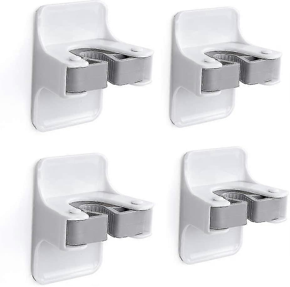 kosteskaft, solid kosteskaft veggfeste, koste griper holder