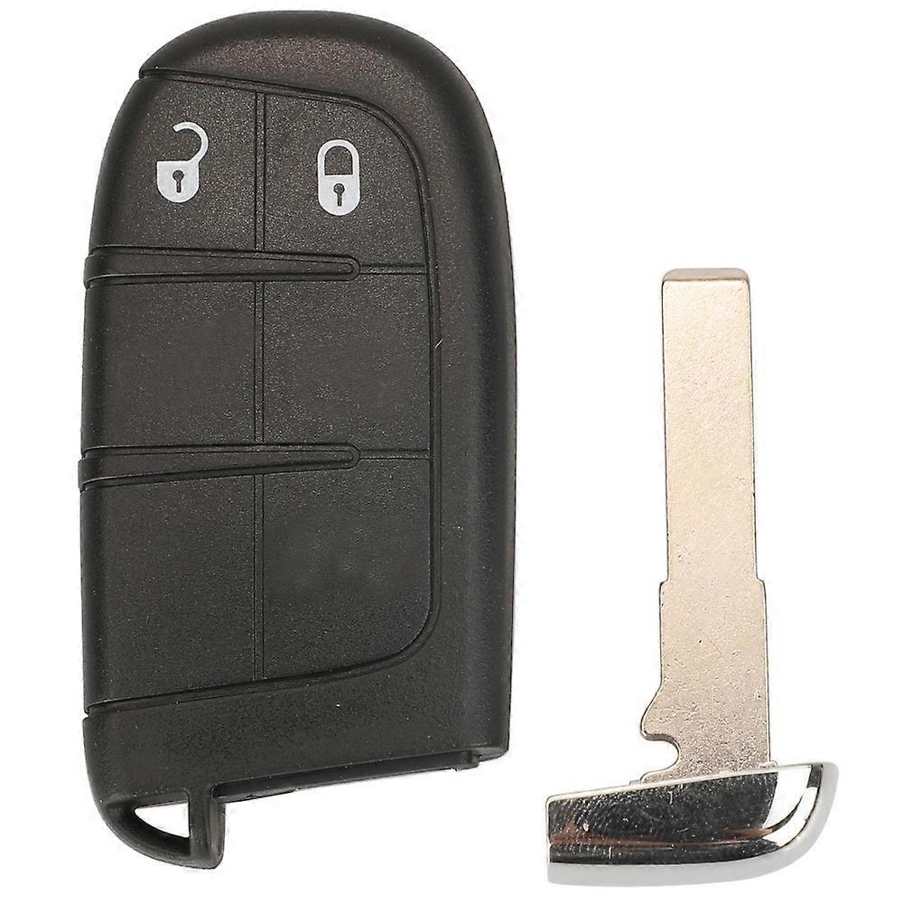 SIP22 Blade Smart Remote Car Key Shell Fob for Jeep Renegade Compass 3/4/5 Buttons Auto SUV Keyless Entry Fob Case