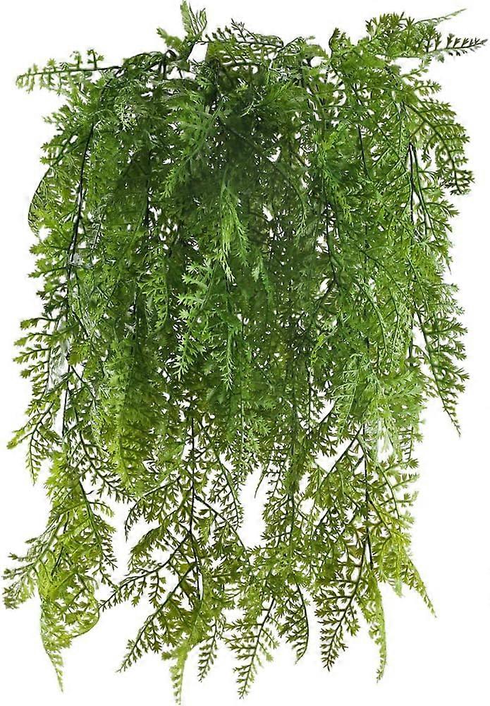 2 adet Yapay Eğreltiotu Yapay Bitki Dış Mekan Sahte Sahte Sarmaşık Yapay Yaprak