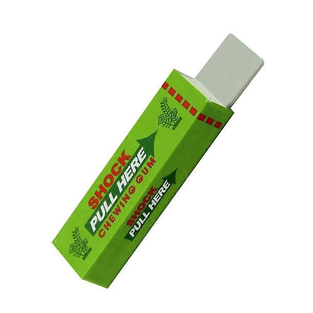 מצחיק חשמלי מזעזע הלם לעיסת מסטיק בוץ אפריל טריקים של טיפש גאדג'ט בדיחה