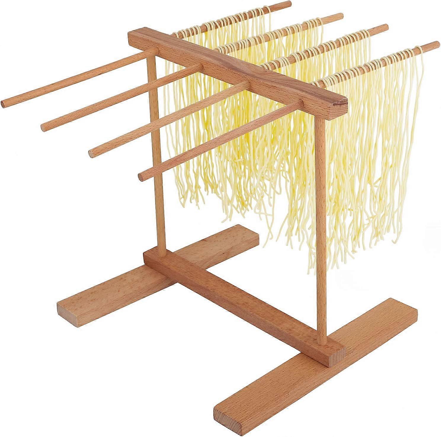 Household wooden folding storage noodle hanging drying rack 1 pieces