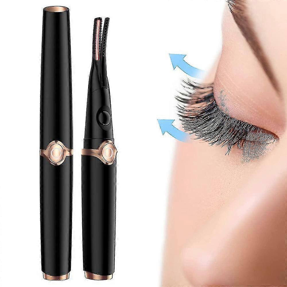 Heated Eyelash Curler,2 In 1 Clip-type Usb Rechargeable Eyelash Curler For Women,electric Heated Lash Curler With 3 Temperature Modes,eyelash Curler F