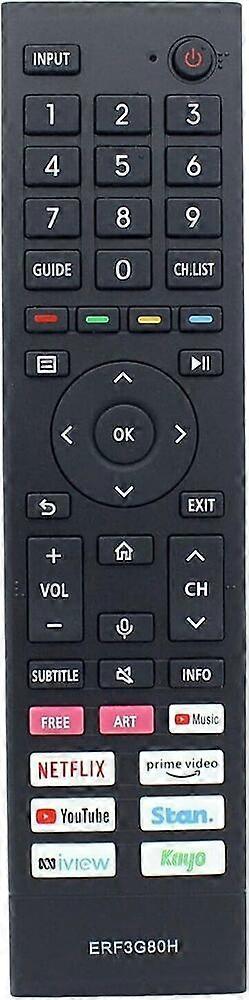 ERF3G80H For Hisense Smart IR TV Remote Control A7G U7G Series 85A7G 43A7HAU