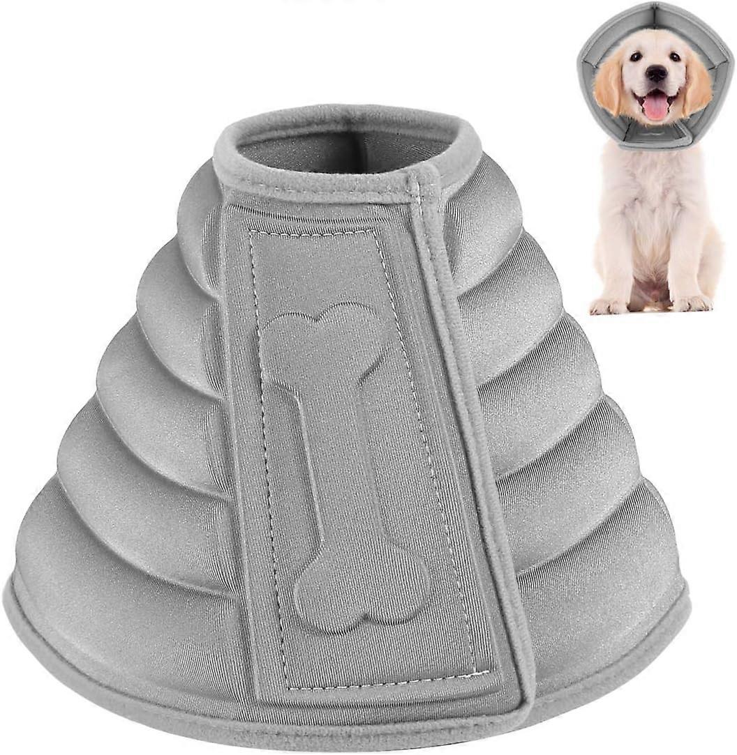 Dog Cone Collar Cat Cone Adjustable Lightweight Pet Recovery Cone Collar Comfy Pet Cone Collar Protective Collar Anti-bite Lick