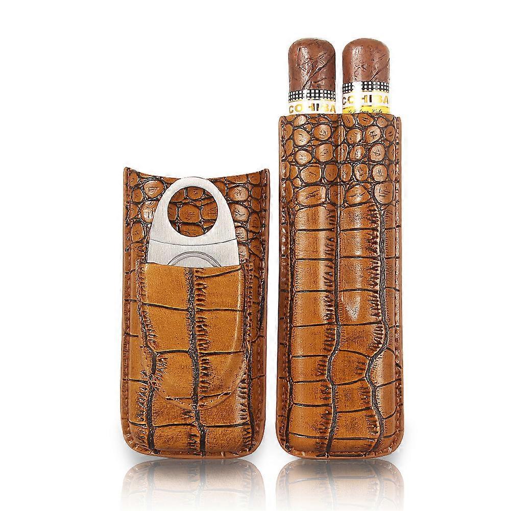 Ensemble de ciseaux pour étui à cigaresBrown