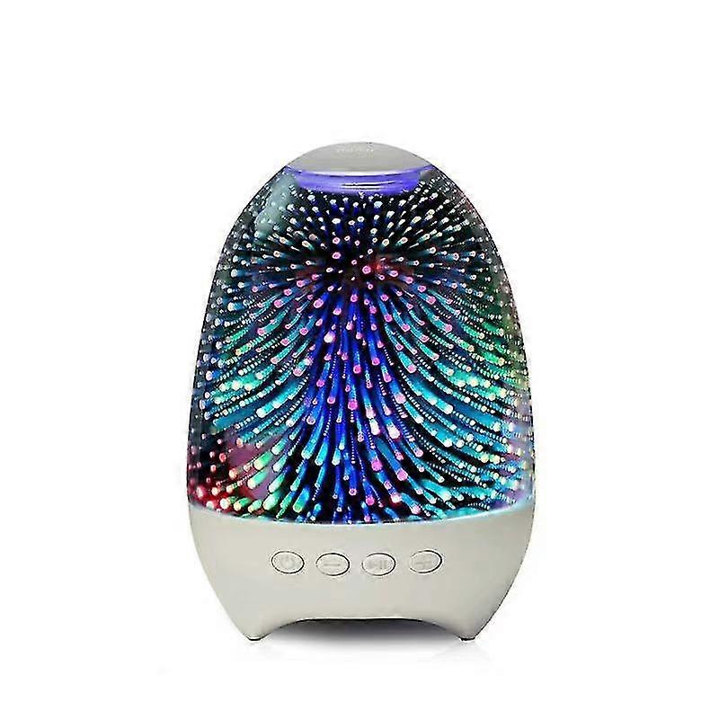 Bluetooth Speaker Night Lights, 3d Bedside Lamp Touch Control, Dimmable1pc-colourful