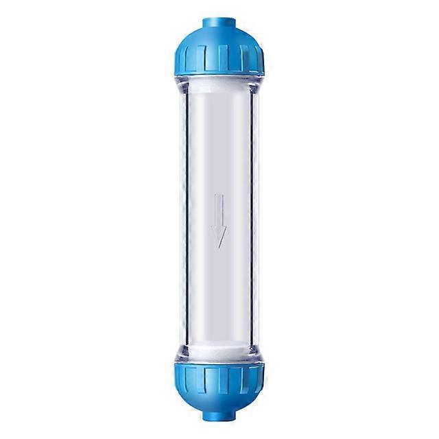 Filter Material Filling Empty Shell Water Purifier DIY Small Straight Tube Filter Cartridge 1/4inch Transparent Filter HousingIn-