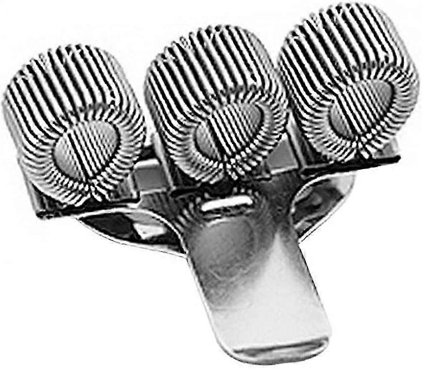 Portapenne triplo in metallo con clip da tasca per ufficio, forniture per la casa, portapenne con clip a molla per infermieri, poliziotti e dottori