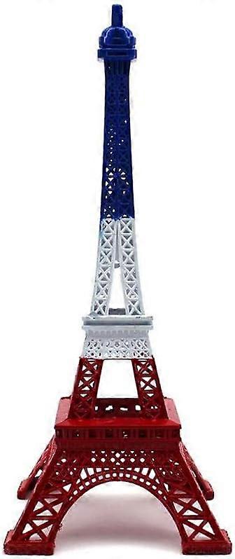 1PC Mini Eiffel Tower Ornaments 13CM Wrought Iron Building Statue Miniature Landscape World Eiffel Tower Model Decoration