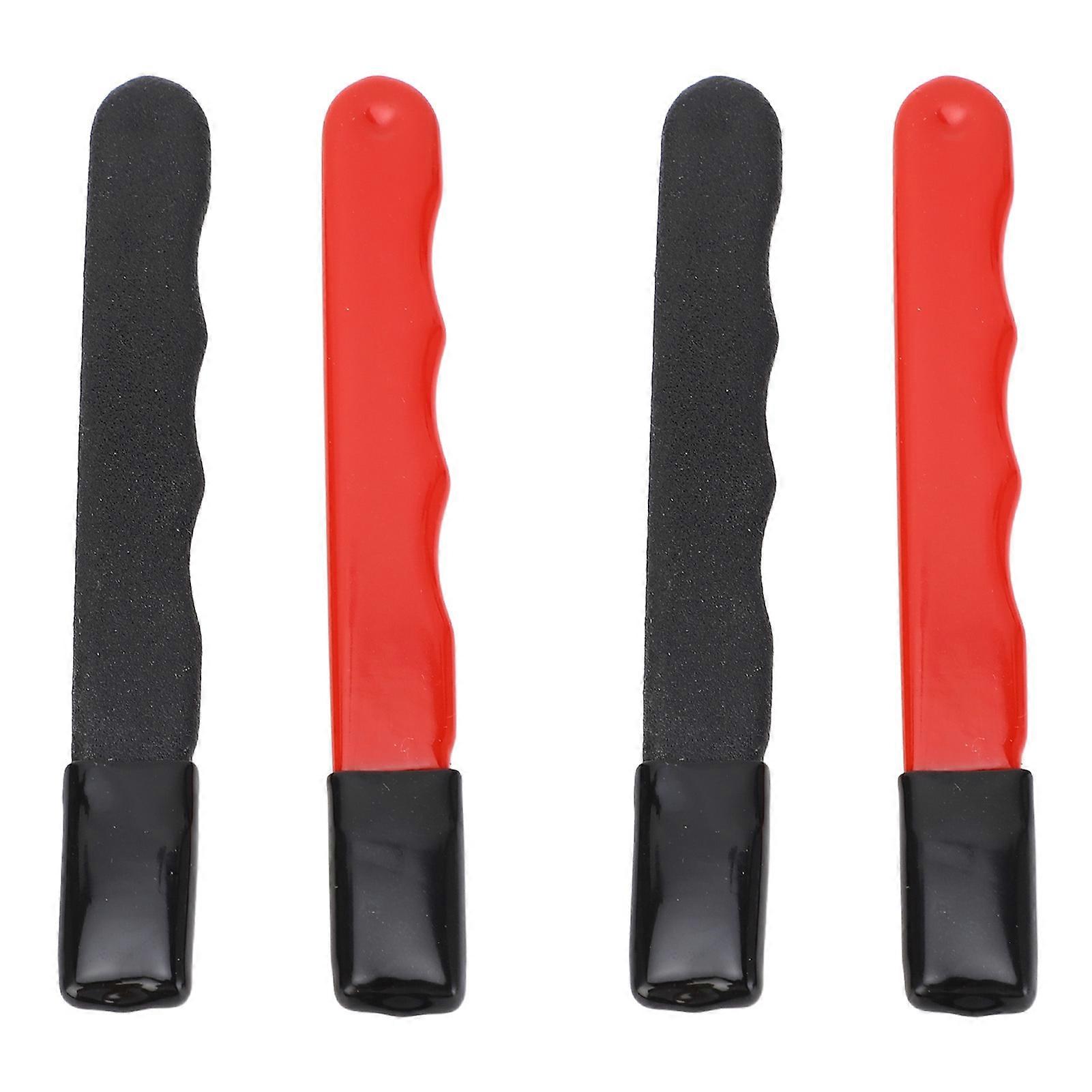 2 Set Garden Tool Blade Sharpener Comfortable Gripping Gardening Pruner Mini Sharpener