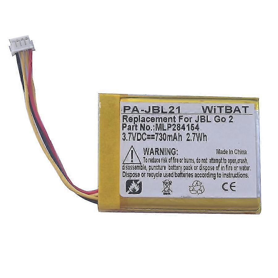 xjSuitable For Jbl Go 2 Bluetooth Speaker Battery Mlp284154