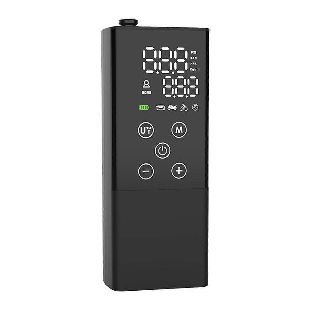 Mini Car Digital Display Tire Inflator Air Compressor Wireless Pump LED Screen