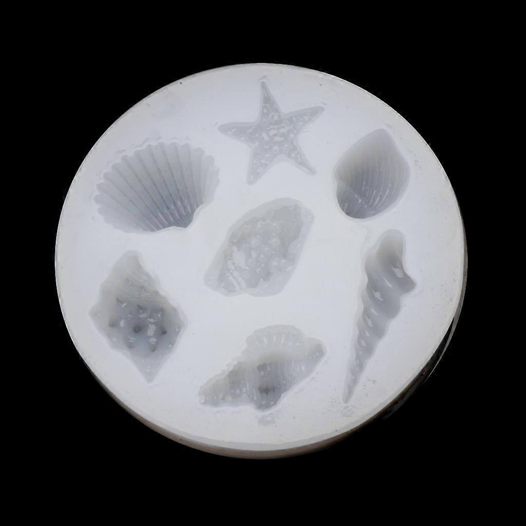 DIY Seashell Shape Resin Molds Silicone Molds for Children Epoxy Resin Casting