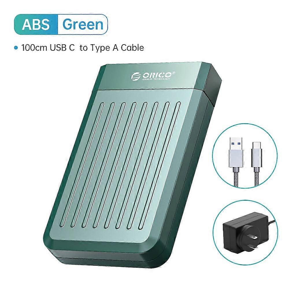 ORICO 3.5 inch HDD Case USB C 6Gbps External Hard Drive Enclosure SATA to USB 3.1 Hard Drive Case for 3.5" SSD/HDD Support UASP