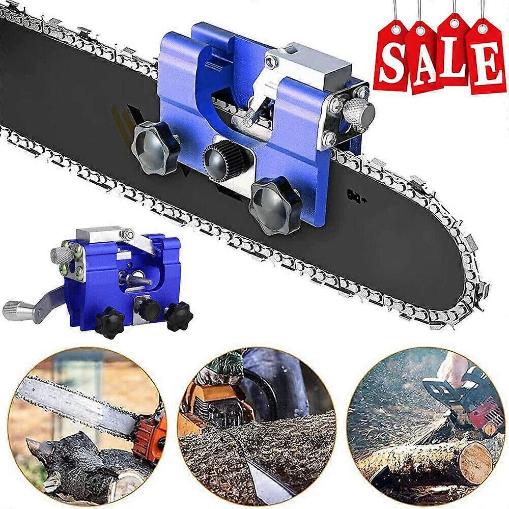 Universal Chainsaw Teeth Sharpener Chain Grinder Sharpening Jig File Tool Kit