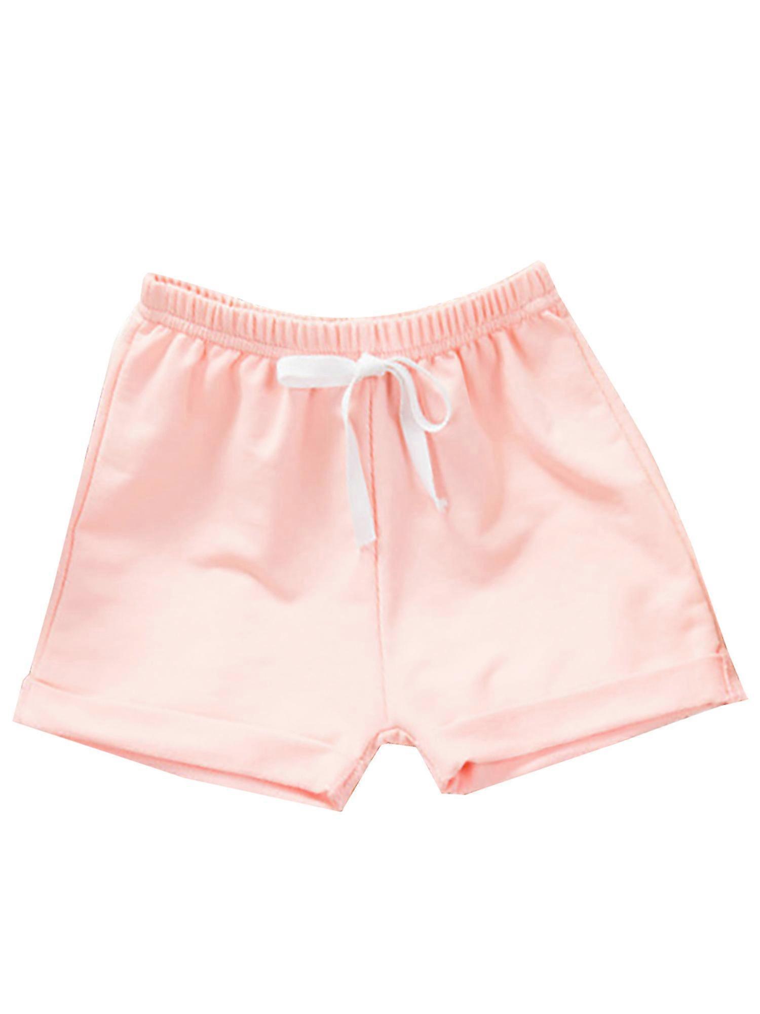 Kids Toddle Boys Girls Shorts Elastic Waist Drawstring Summer Beach Running Hot Panties