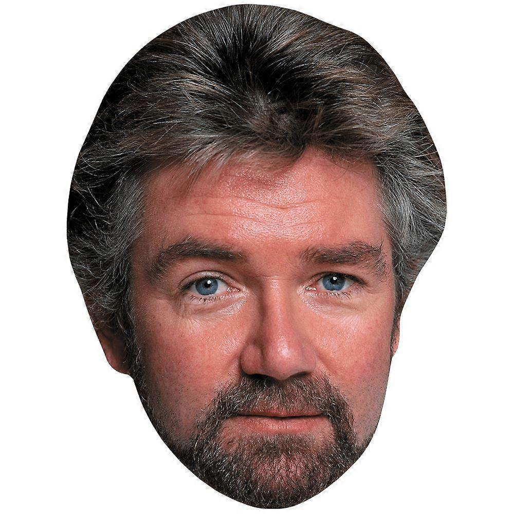 Noel Edmonds (Beard) Celebrity Mask, Flat Card Face