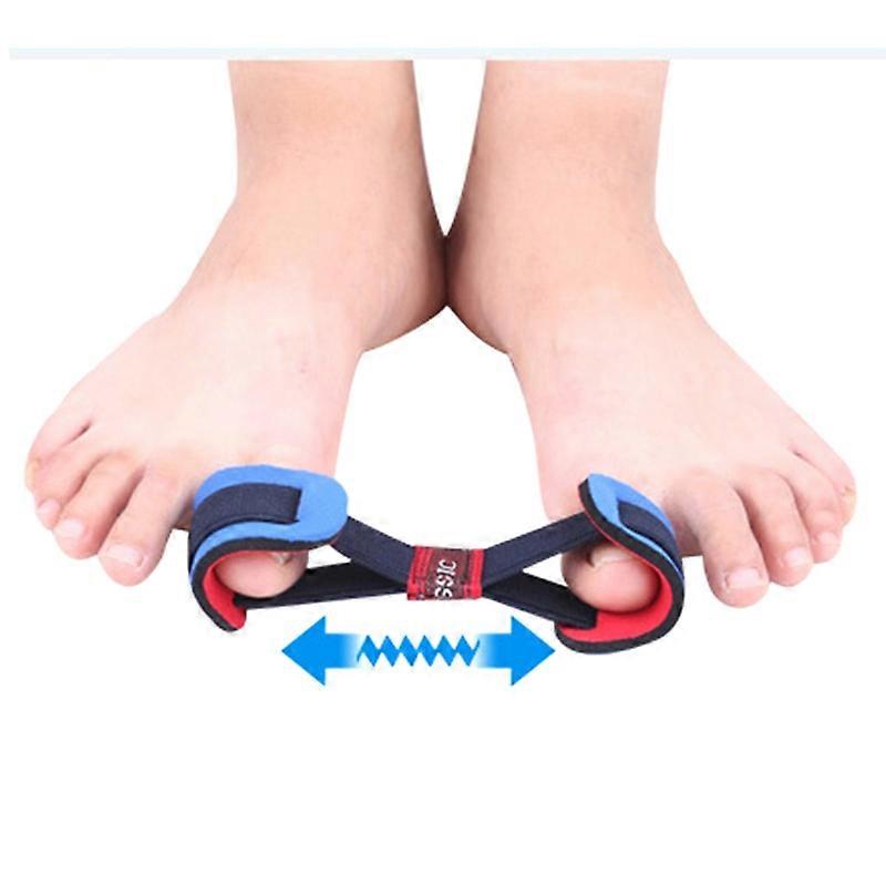 1PC Hallux Valgus Corrector Elastic Belt Big Toe Separator Bunion Splint Restore Training Brace Straightener