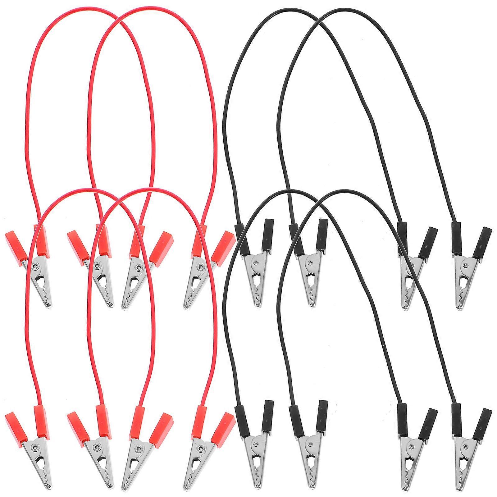 8pcs Electricity Demo Teaching Wire Insulated Copper Wire Electrical Cable Wire Cable