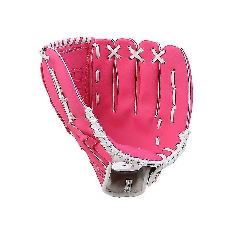 Gant professionnel de baseball et de baseball (rose rouge)