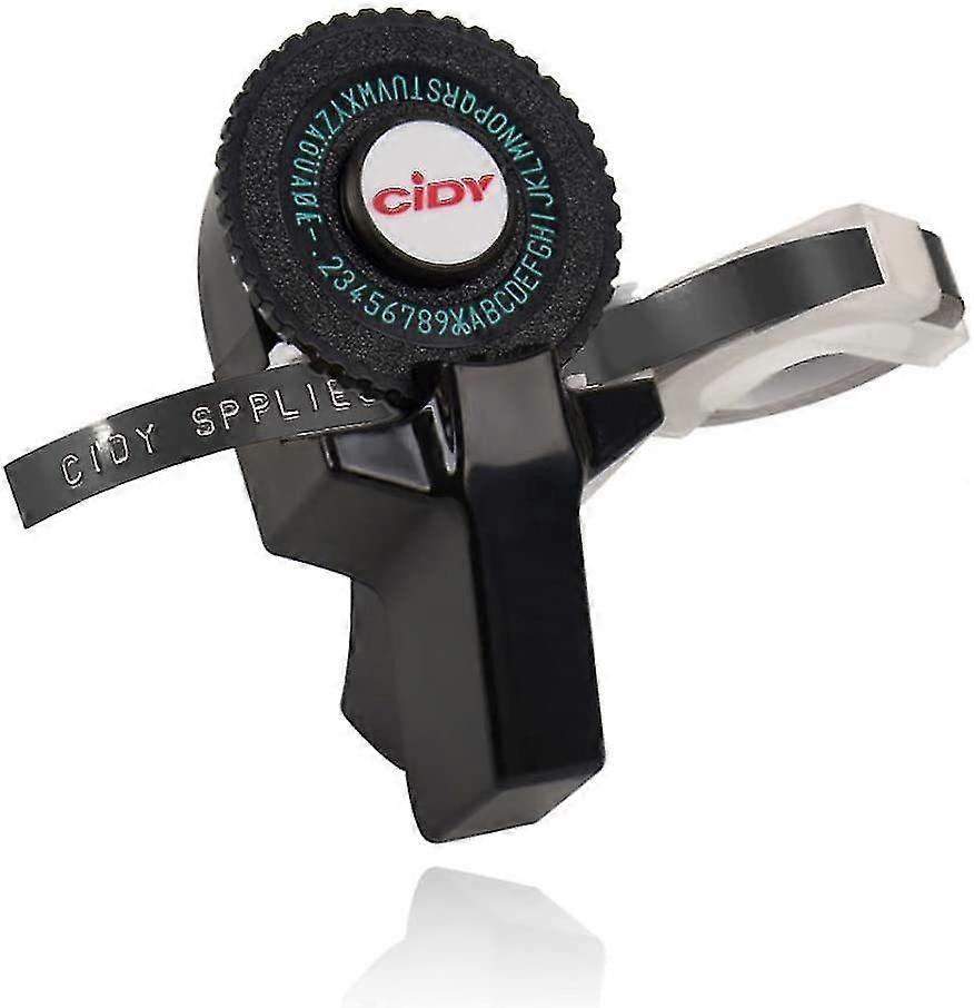 Mini Label Printer, Label Embossing Device With 2 Adhesive Rolls