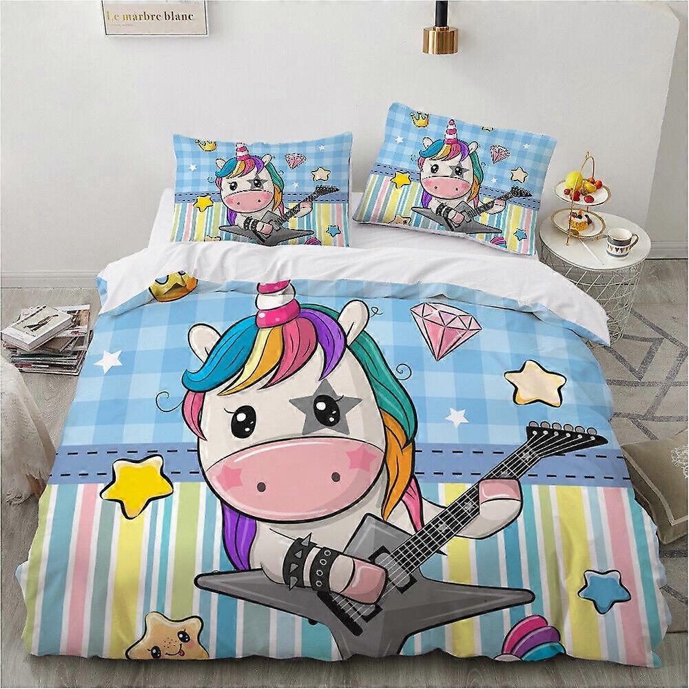 v4930 Prostěradla Jednorožci Doona Povlečení na polštář Povlečení Povlečení IU4930