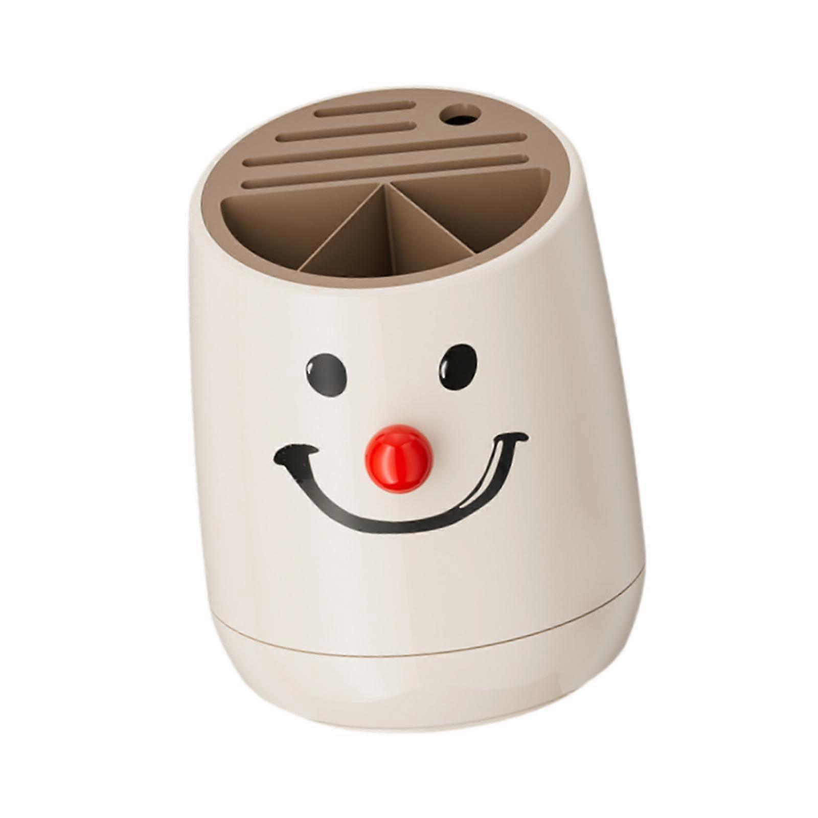 Knife Block Kitchen Tool Removable Cutlery Drying Rack Tabletop Utensil Rack