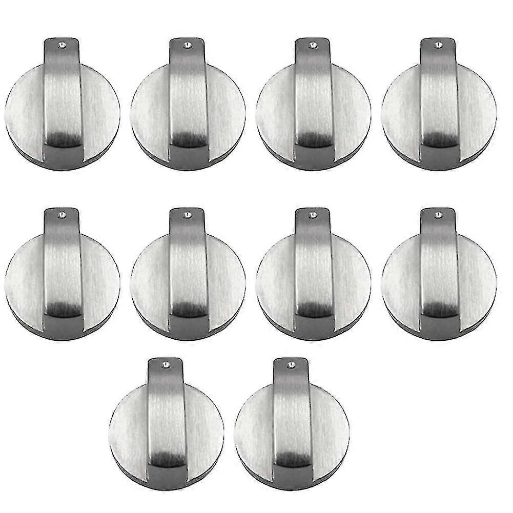 10pcs Cooker Knobs,6mm Gas Stove Knobs For Kitchen Gas Oven Knobs
