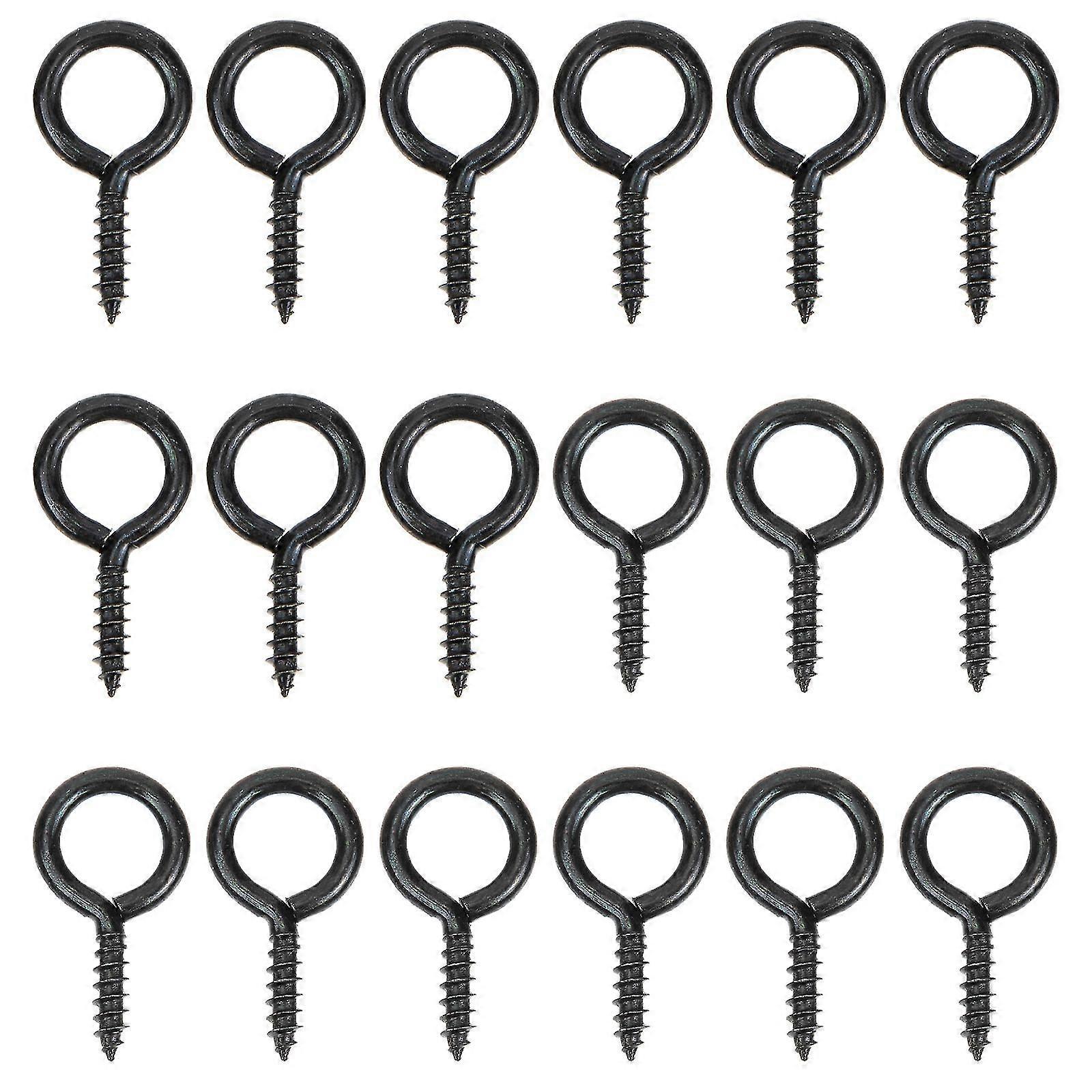 30 개 헤비 듀티 S 후크 금속 나사 후크 아이 후크 나사 구멍 후크 헤비 듀티 스크류 아이