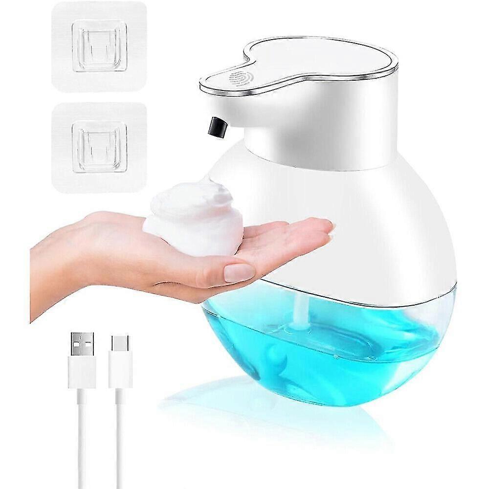 400ml Soap Dispenser with Sensor, Automatic Soap Dispenser, USB Rechargeable