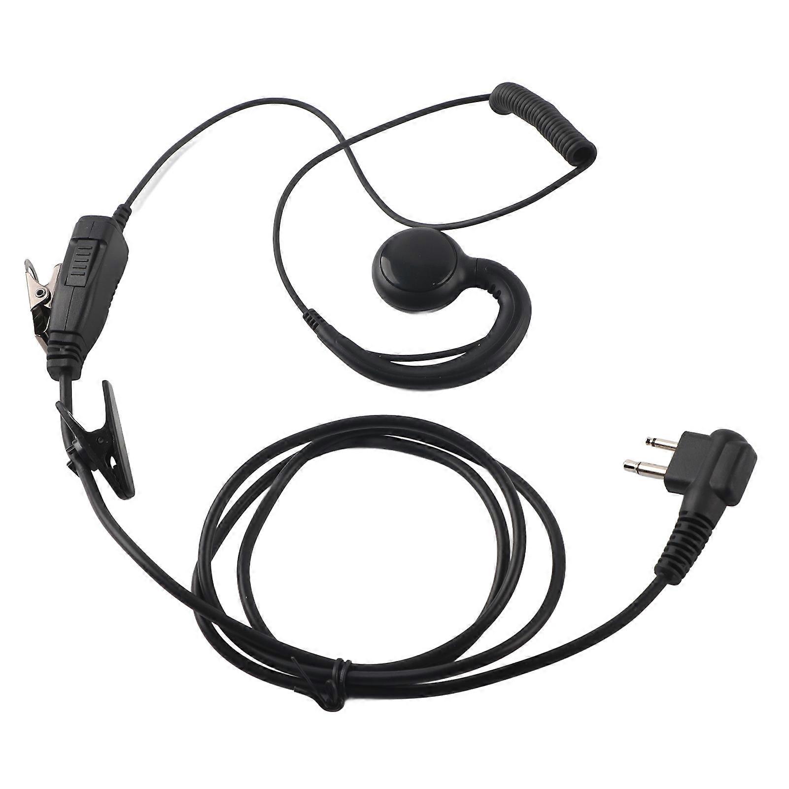 AEH3000-M1A Walkie Talkie Two Way Radio Black Headset Mic for Motorola