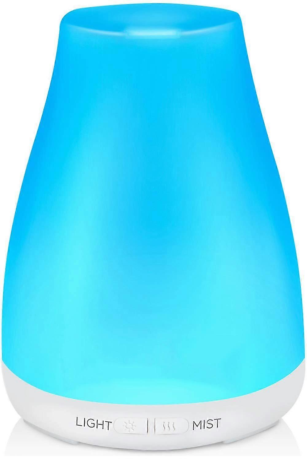 Essential Oil Diffuser, Upgraded Diffusers For Essential Oils Aromatherapy Diffuser Cool Mist Humidifier With 7 Colors Lights 2 Mist Mode Waterless Au