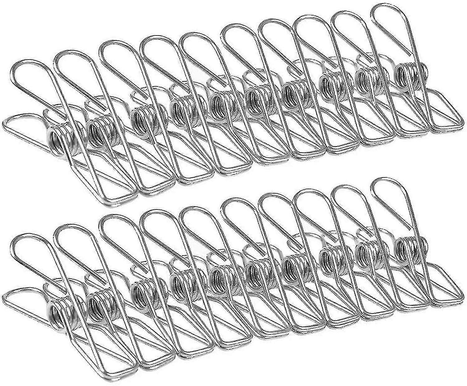 120 Pieces Unbreakable Durable Non-rusting Pliers Clothespins