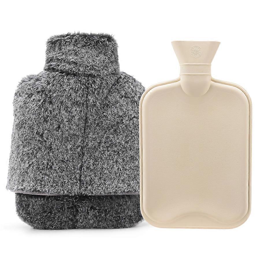 Comfortable Gray Heated Foot Warmers for Winter Nights