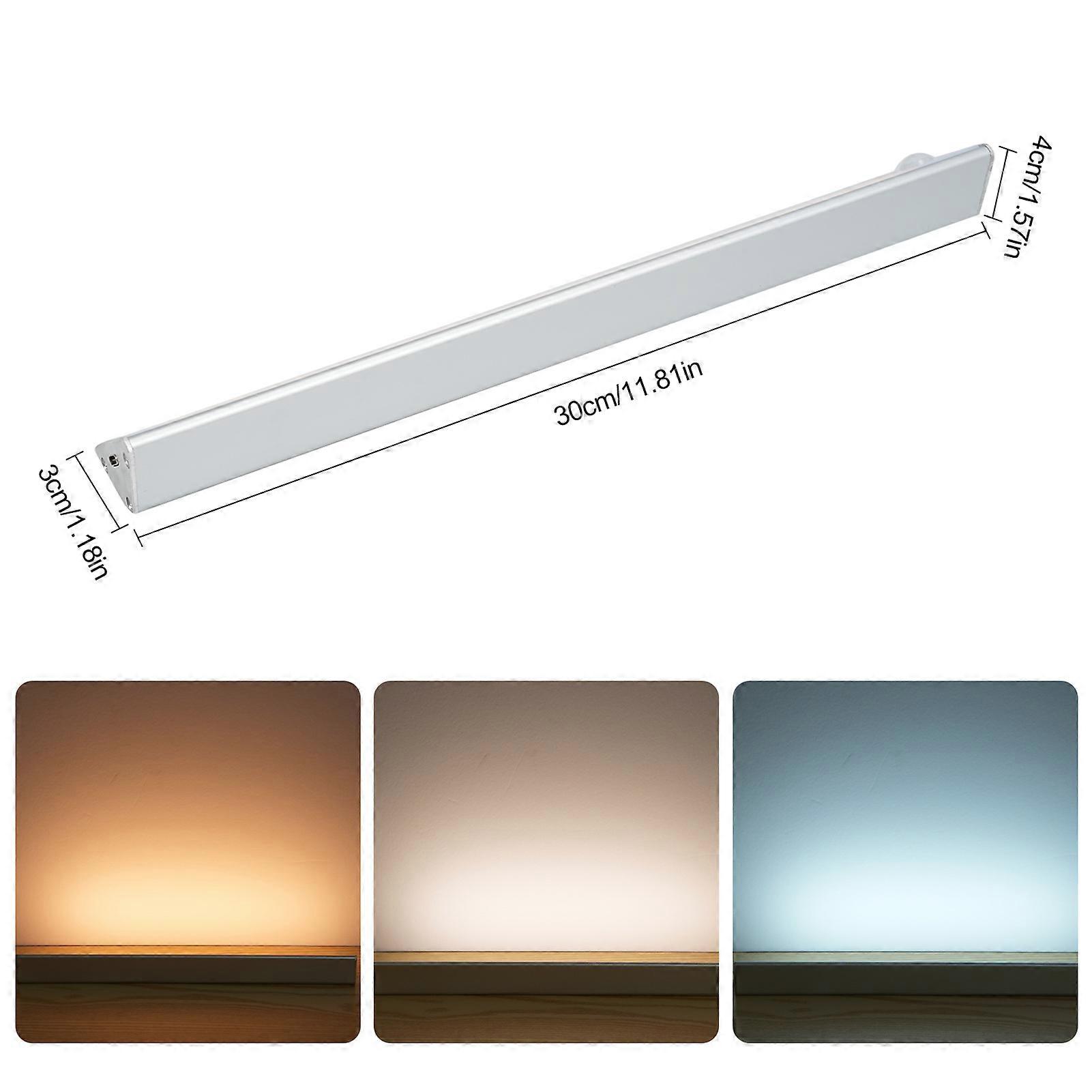 Rechargeable Sensor Cabinet Light Body Sensor Induction Dimmer Light Under Cabinet Lights for Indoor Kitchen